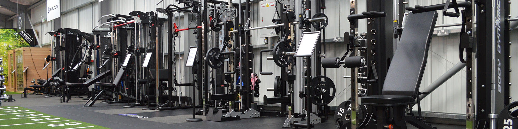 Gym design and fitness equipment from CYC Fitness